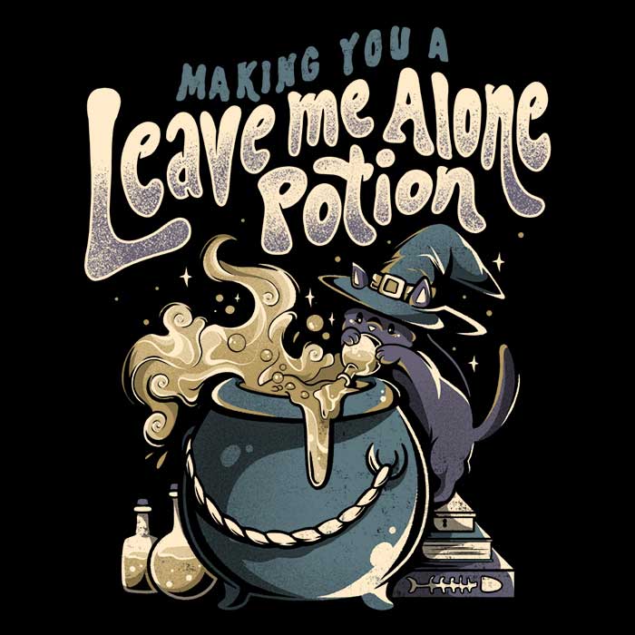 Leave Me Alone - Mousepad