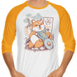 Legend of Dog - 3/4 Sleeve Raglan T-Shirt