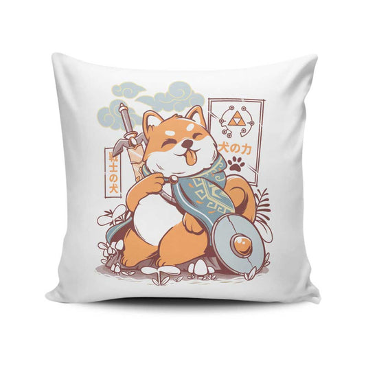 Legend of Dog - Throw Pillow