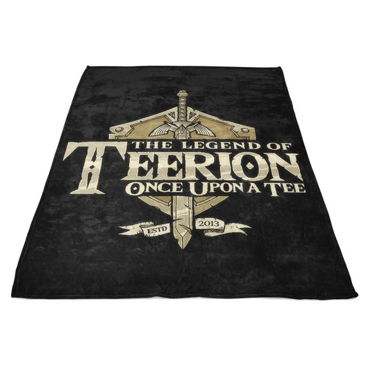 Legend of Teerion - Fleece Blanket