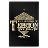 Legend of Teerion - Metal Print
