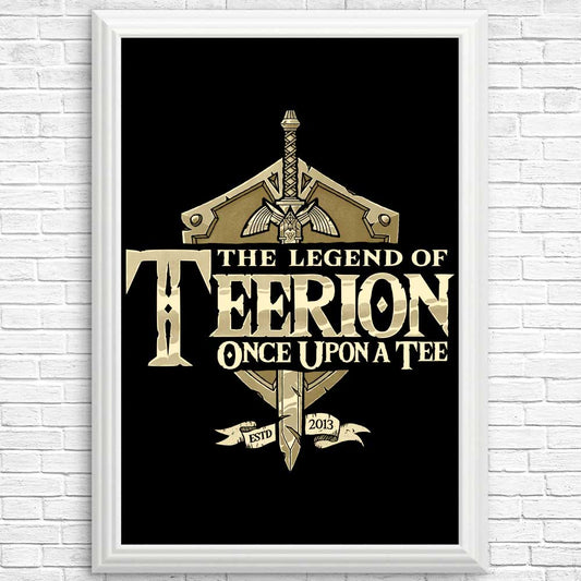 Legend of Teerion - Posters & Prints