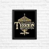 Legend of Teerion - Posters & Prints