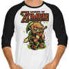 Legend of Zombies - 3/4 Sleeve Raglan T-Shirt