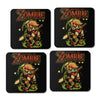 Legend of Zombies - Coasters