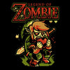 Legend of Zombies - Metal Print