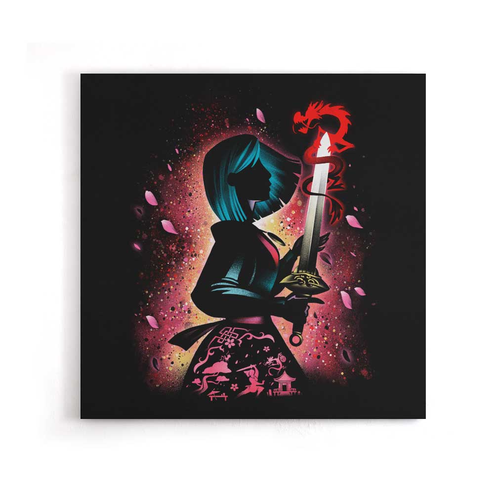 Legendary Warrior - Canvas Print