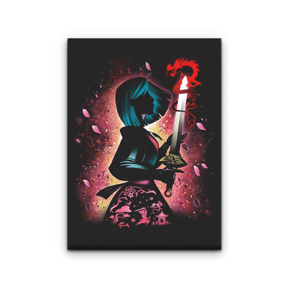 Legendary Warrior - Canvas Print