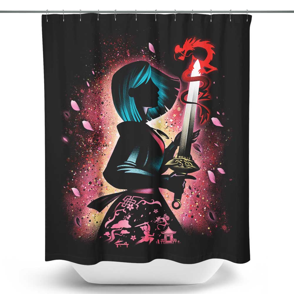 Legendary Warrior - Shower Curtain