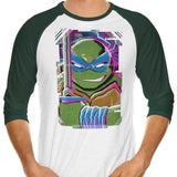 Leo Glitch - 3/4 Sleeve Raglan T-Shirt