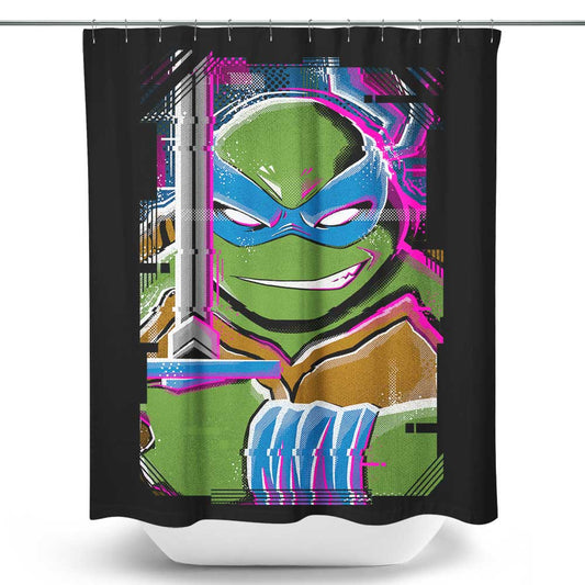 Leo Glitch - Shower Curtain