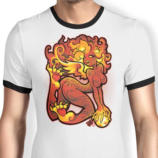 Leo - Ringer T-Shirt