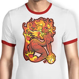 Leo - Ringer T-Shirt