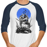 Leo Under the Sun - 3/4 Sleeve Raglan T-Shirt