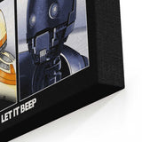 Let it Beep - Canvas Print