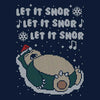 Let it Snor - Throw Pillow