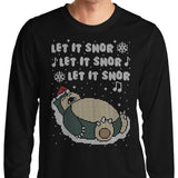 Let it Snor - Long Sleeve T-Shirt