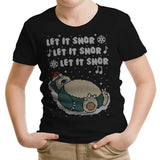 Let it Snor - Youth Apparel