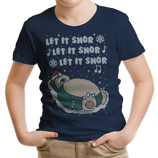 Let it Snor - Youth Apparel