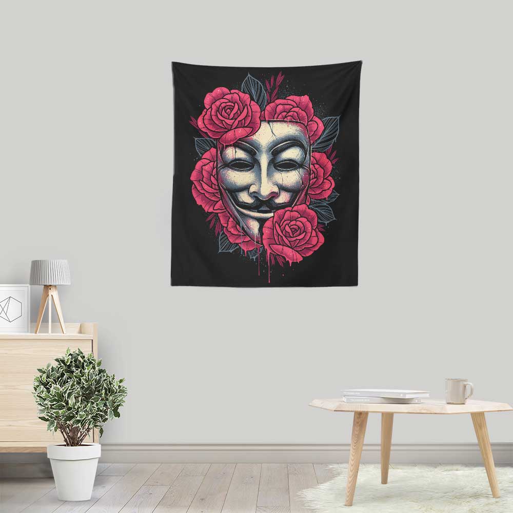 Let the Revolution Bloom - Wall Tapestry