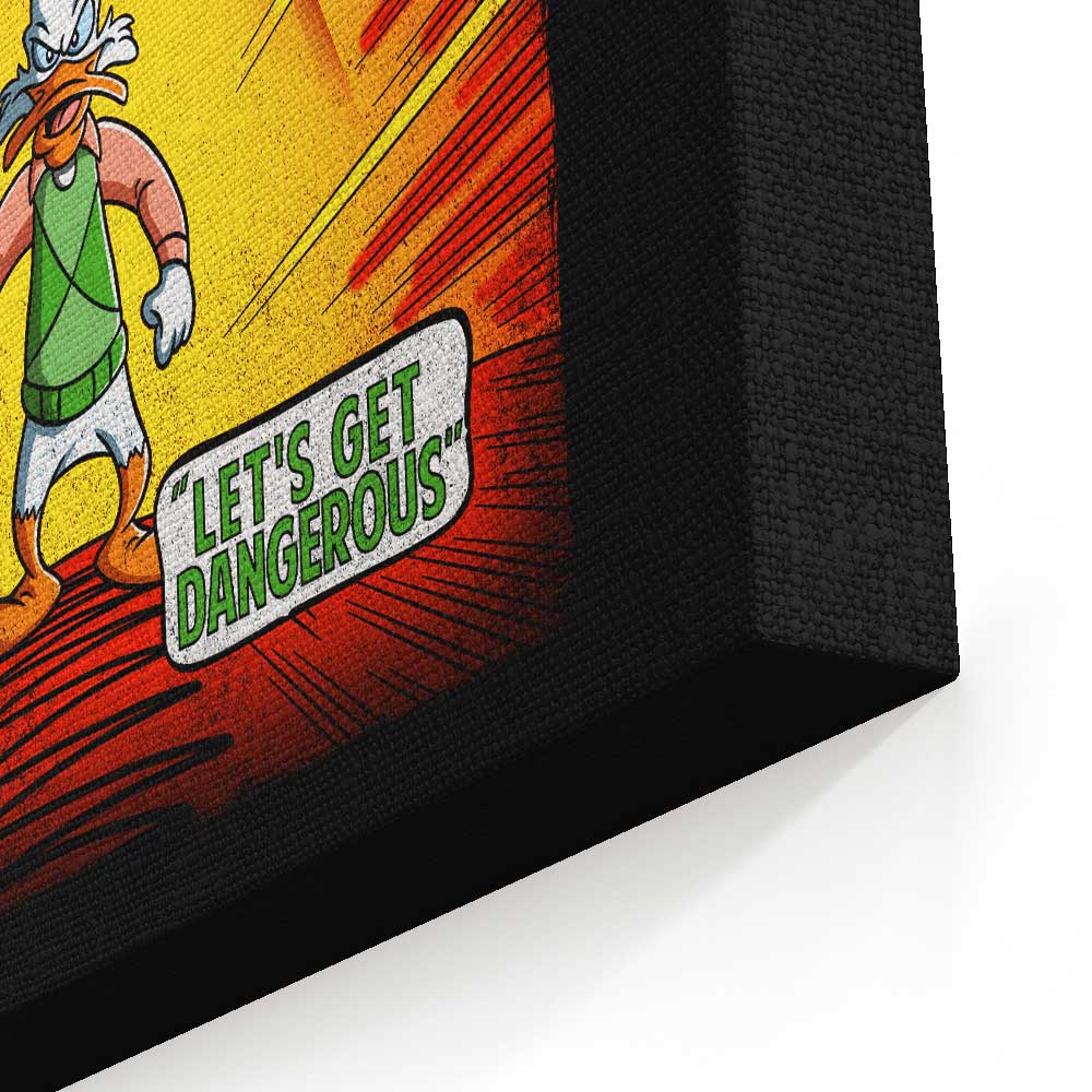 Let's Get Dangerous - Canvas Print