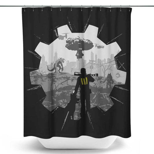 Let's Go Pal - Shower Curtain