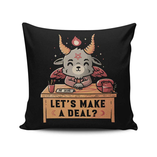Let's Make a Deal - Throw Pillow