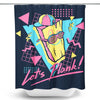 Let's Plank - Shower Curtain