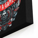 Let's Play a Game - Canvas Print