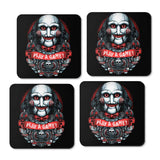 Let's Play a Game - Coasters