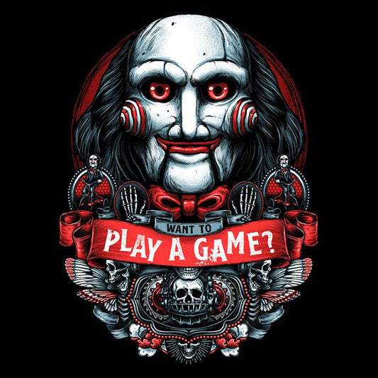 Let's Play a Game - Canvas Print