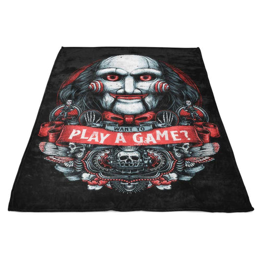 Let's Play a Game - Fleece Blanket