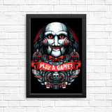 Let's Play a Game - Posters & Prints
