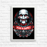 Let's Play a Game - Posters & Prints