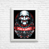 Let's Play a Game - Posters & Prints