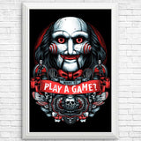 Let's Play a Game - Posters & Prints
