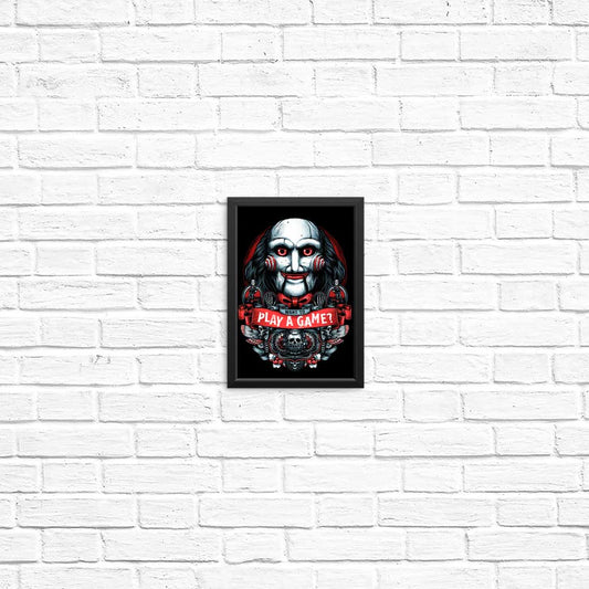 Let's Play a Game - Posters & Prints