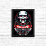 Let's Play a Game - Posters & Prints