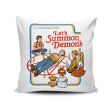 Let's Summon Demons - Throw Pillow