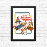 Let's Summon Demons - Posters & Prints