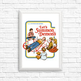 Let's Summon Demons - Posters & Prints