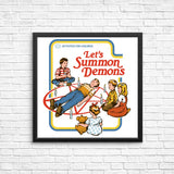 Let's Summon Demons - Posters & Prints