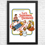 Let's Summon Demons - Posters & Prints