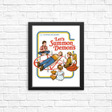 Let's Summon Demons - Posters & Prints