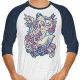 Libra - 3/4 Sleeve Raglan T-Shirt