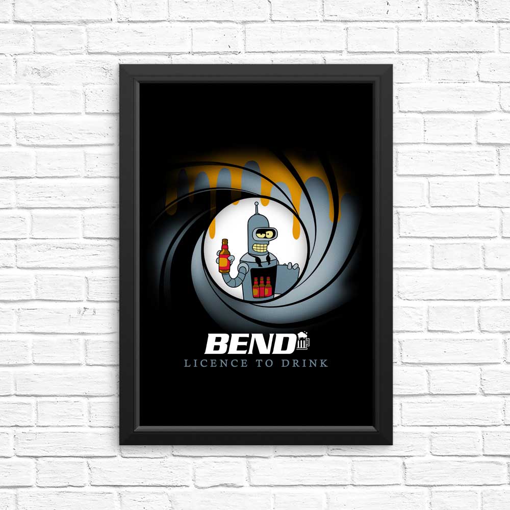 Licensed to Drink - Posters & Prints