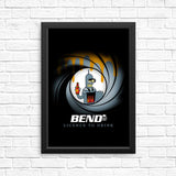 Licensed to Drink - Posters & Prints