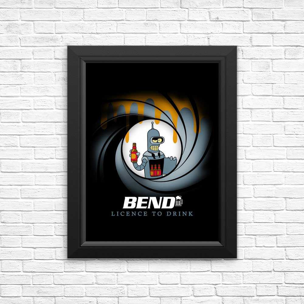 Licensed to Drink - Posters & Prints