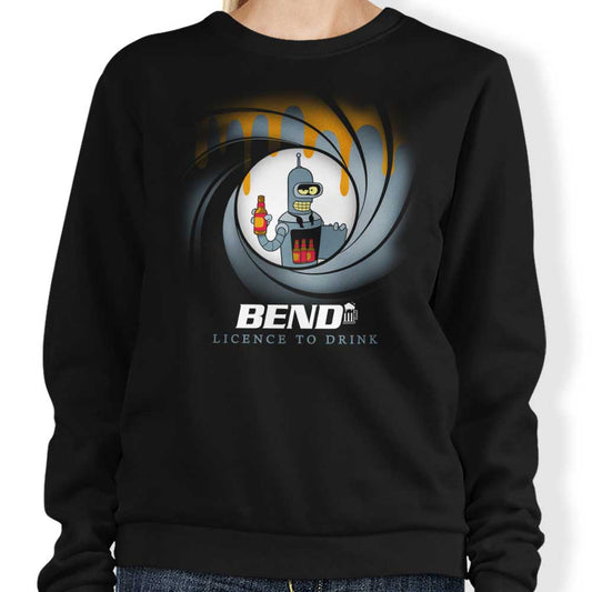 Licensed to Drink - Sweatshirt