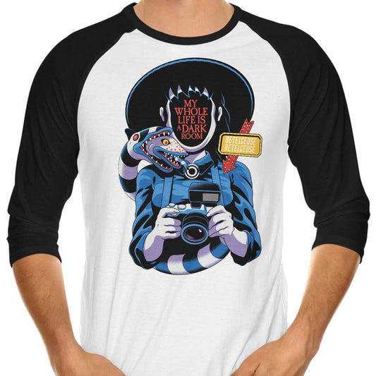 Life is a Dark Room - 3/4 Sleeve Raglan T-Shirt